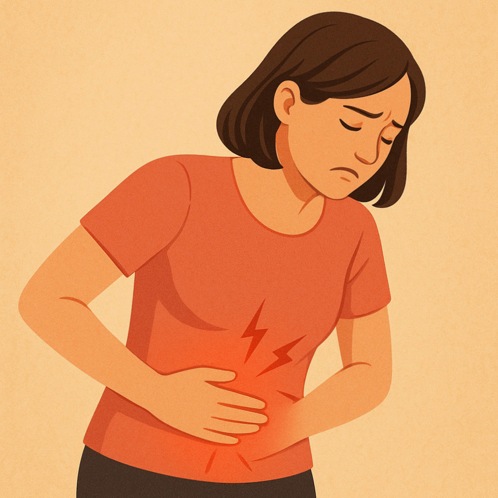 배꼽 통증의 원인과 증상에 따른 대처 방법을 설명하는 블로그 대표 이미지.